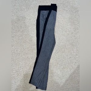 LULULEMON black and gray leggings